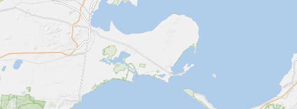 Map of Bellarine Peninsula