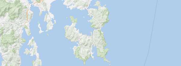 Map of Tasman Peninsula