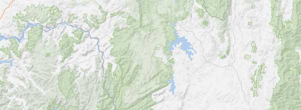Map of Kosciuszko National Park