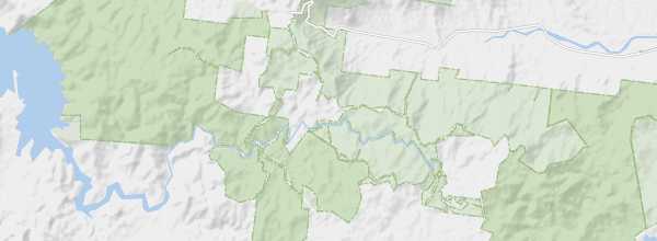 Map of Eungella National Park