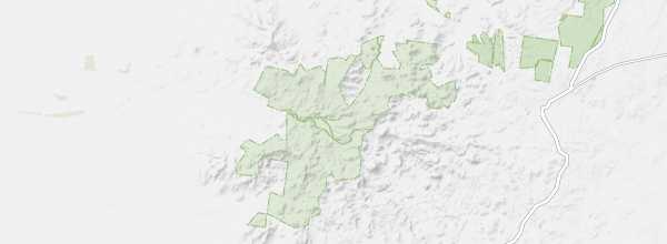 Map of Warrumbungles