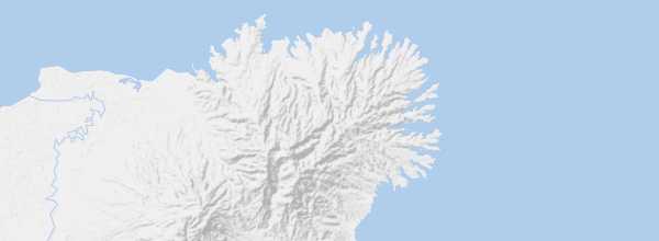 Map of Cape Nelson