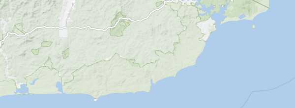 Map of Croajingolong National Park