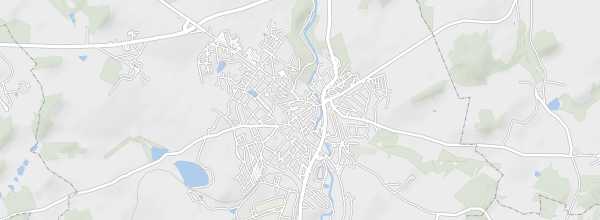 Map of Pelhřimov