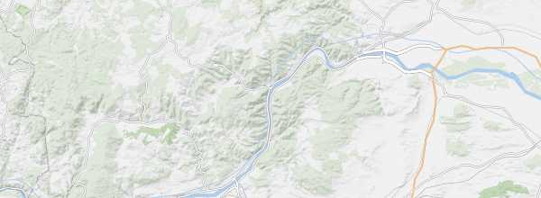 Map of Wachau Valley