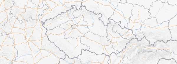 Map of Czech Republic