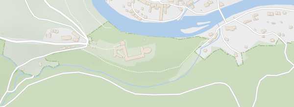 Map of Vranov nad Dyjí Castle