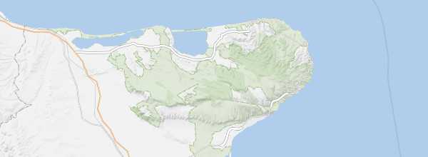 Map of Gargano National Park