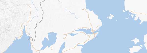 Map of Central Sweden