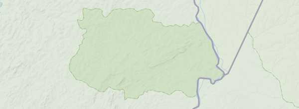 Map of Lobéké National Park