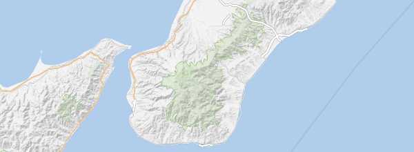 Map of Aspromonte National Park