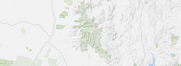 Map of Mount Kaputar National Park
