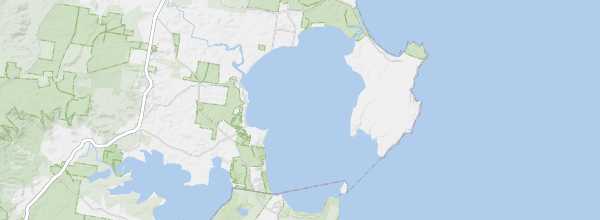Map of Jervis Bay