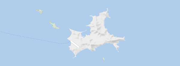 Map of Great Keppel Island