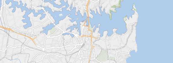 Map of Sydney