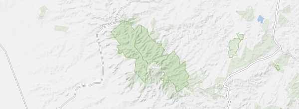 Map of Bunya Mountains