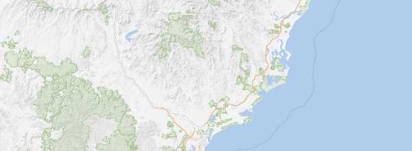Map of Hunter Valley