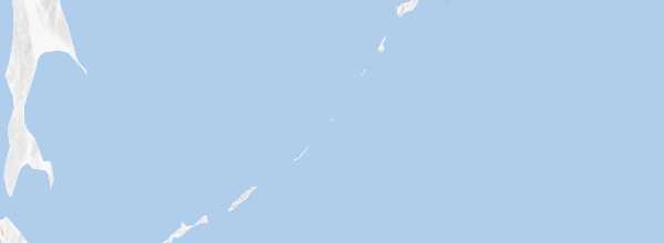 Map of Kuril Islands