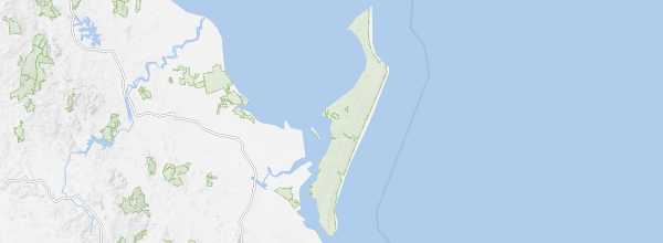 Map of Fraser Island