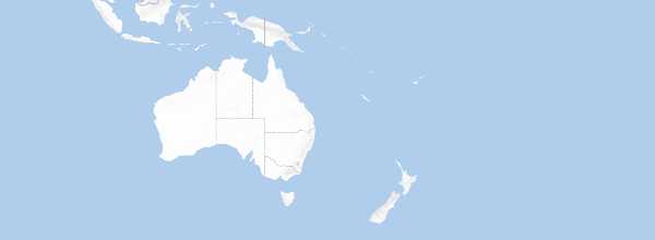 Map of Oceania