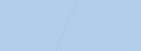 Map of Chesterfield Islands