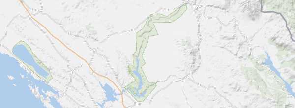 Map of Krka National Park