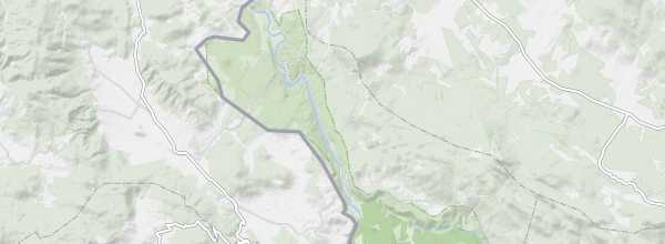 Map of Una National Park