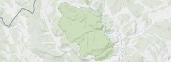 Map of Adrspach-Teplice Rocks