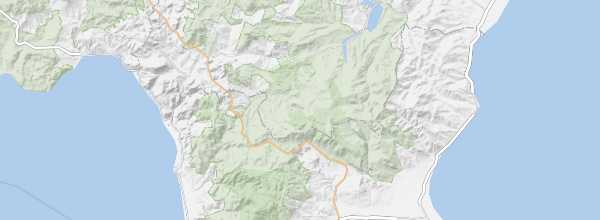 Map of Pollino National Park