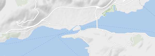 Map of Trogir