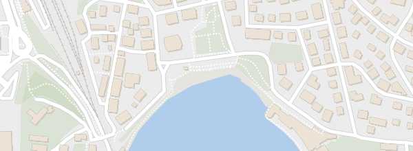 Map of Bacvice Beach