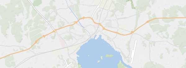 Map of Västerås