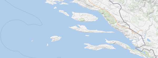 Map of Hvar