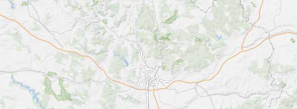 Map of Moravian Karst