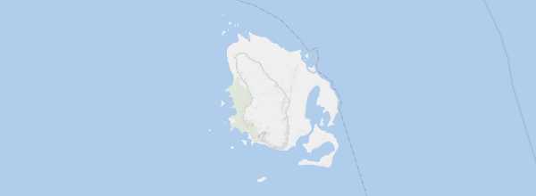 Map of Isle of Pines