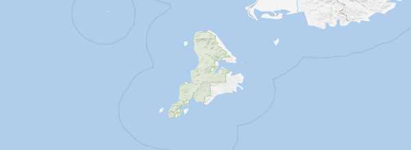 Map of Stewart Island