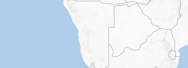 Map of Namibia