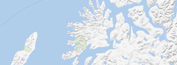 Map of Senja Island