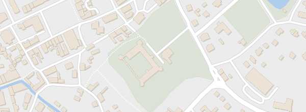 Map of Bytów Castle