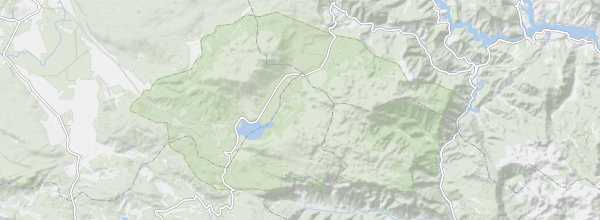 Map of Blidinje Nature Park