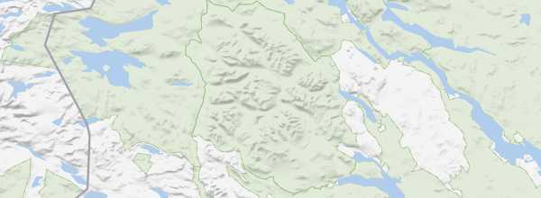 Map of Sarek National Park