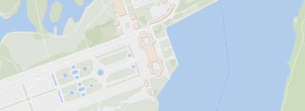 Map of Drottningholm Palace