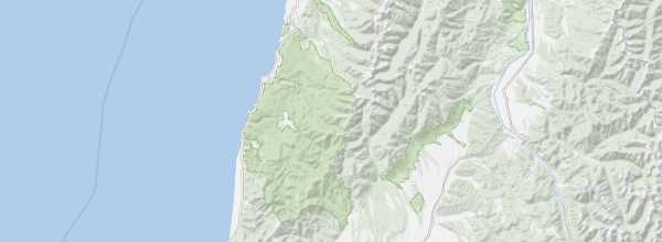 Map of Paparoa National Park