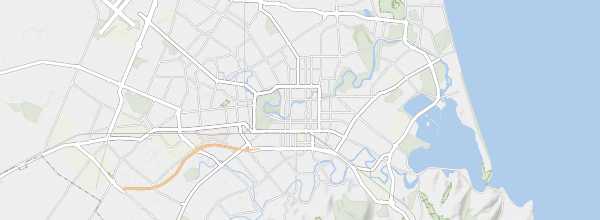 Map of Christchurch