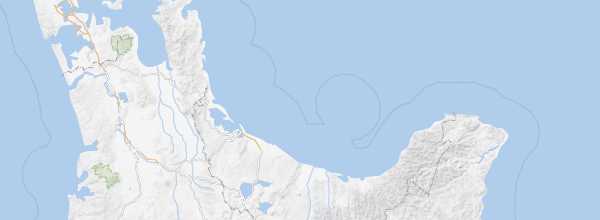 Map of Bay of Plenty