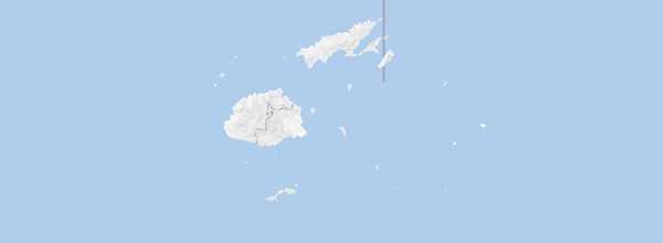 Map of Fiji