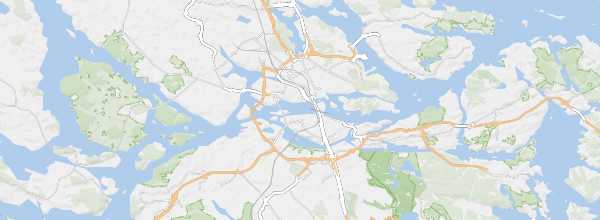 Map of Stockholm