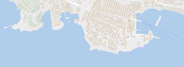 Map of Dubrovnik City Walls
