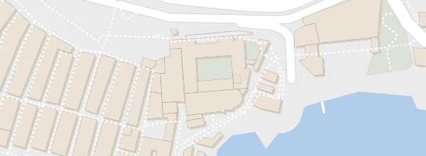 Map of Dominican Monastery of Dubrovnik