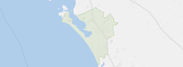 Map of West Coast National Park